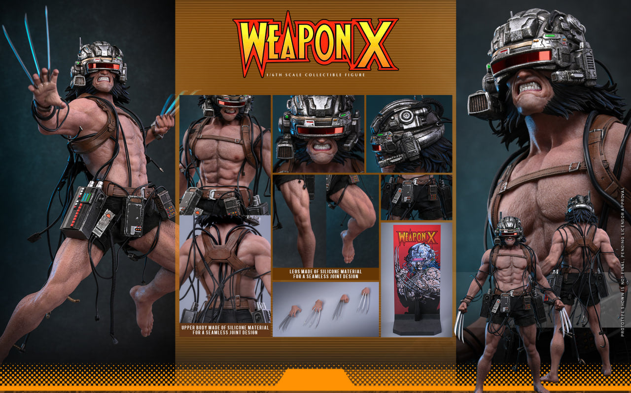 Preorder🔥Hot Toys CMS034 Marvel Comics Weapon X 1/6th scale Collectible Figure