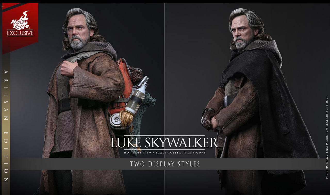 Preorder🔥Hot Toys MMS879AE Star Wars: The Last Jedi - 1/6th scale Luke Skywalker Collectible Figure (Artisan Edition) (Hot Toys Exclusive)