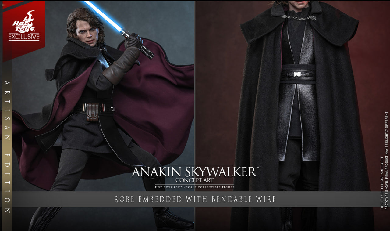 Preorder🔥Hot Toys MMS882AE Star Wars: Revenge Of The Sith 1/6th scale Anakin Skywalker (Concept Art) (Artisan Edition) [Hot Toys Exclusive] 】
