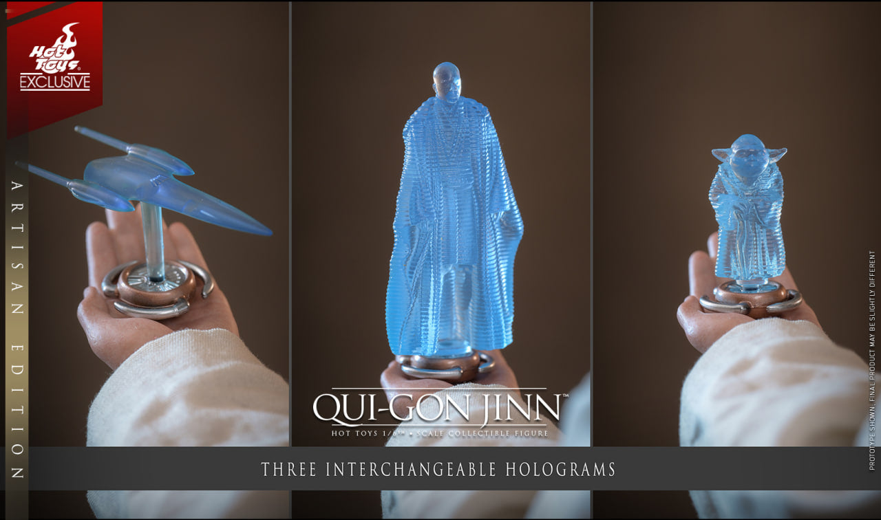 Preorder🔥Hot Toys MMS881AE Star Wars: The Phantom Menace 1/6th scale Qui-Gon Jinn (Artisan Edition) [Hot Toys Exclusive] 】