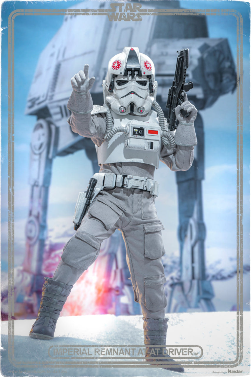 READY🔥Hot Toys MMS845 Star Wars: The Mandalorian & Grogu Imperial Remnant AT-AT Driver 1/6th scale Collectible Figure
