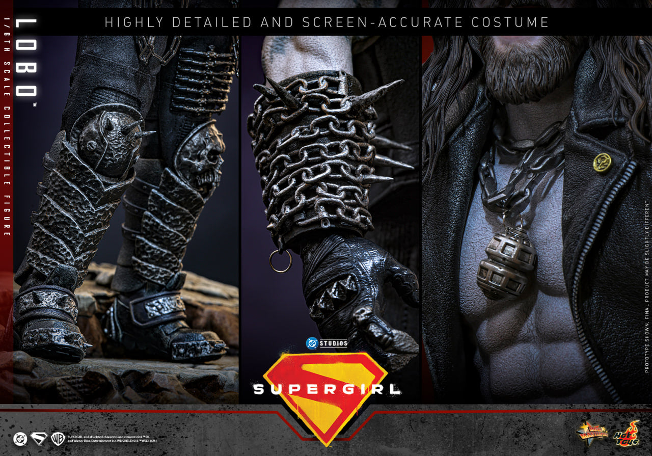Preorder🔥 Hot Toys MMS890 Supergirl Lobo 1/6th scale Collectible Figure