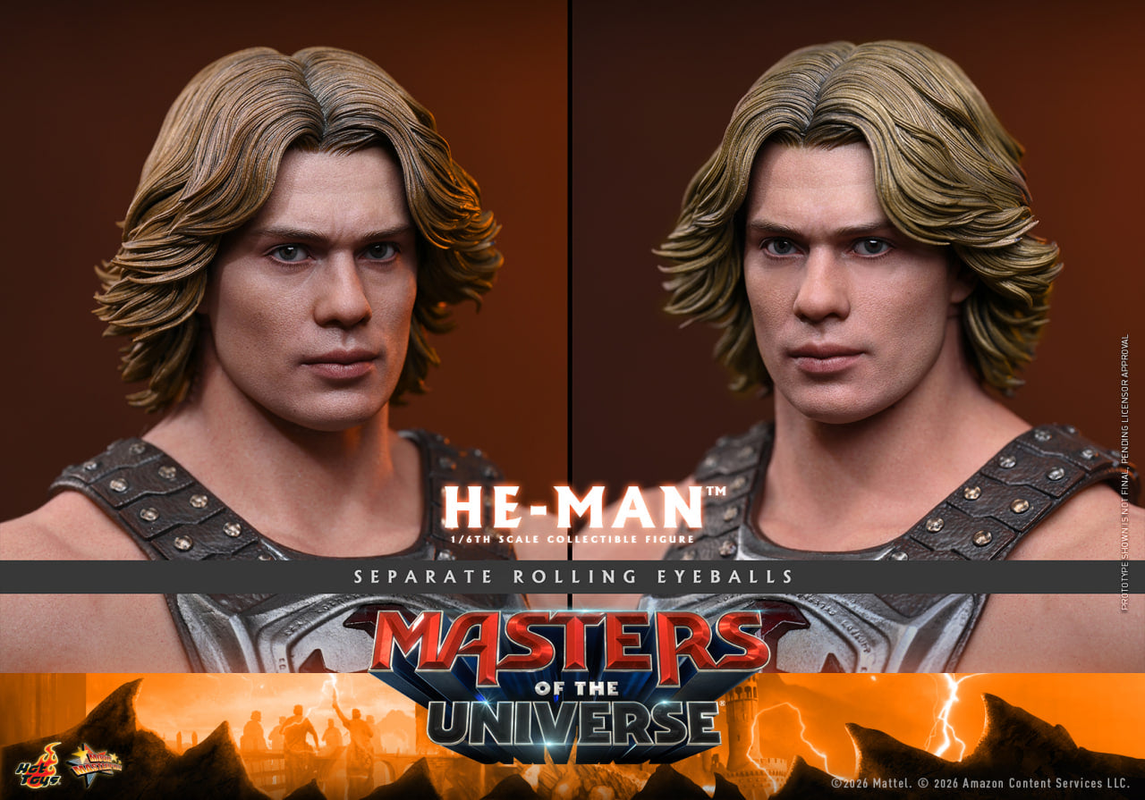 Preorder🔥Hot Toys MMS888 Masters of the Universe He-Man 1/6th scale Collectible Figure