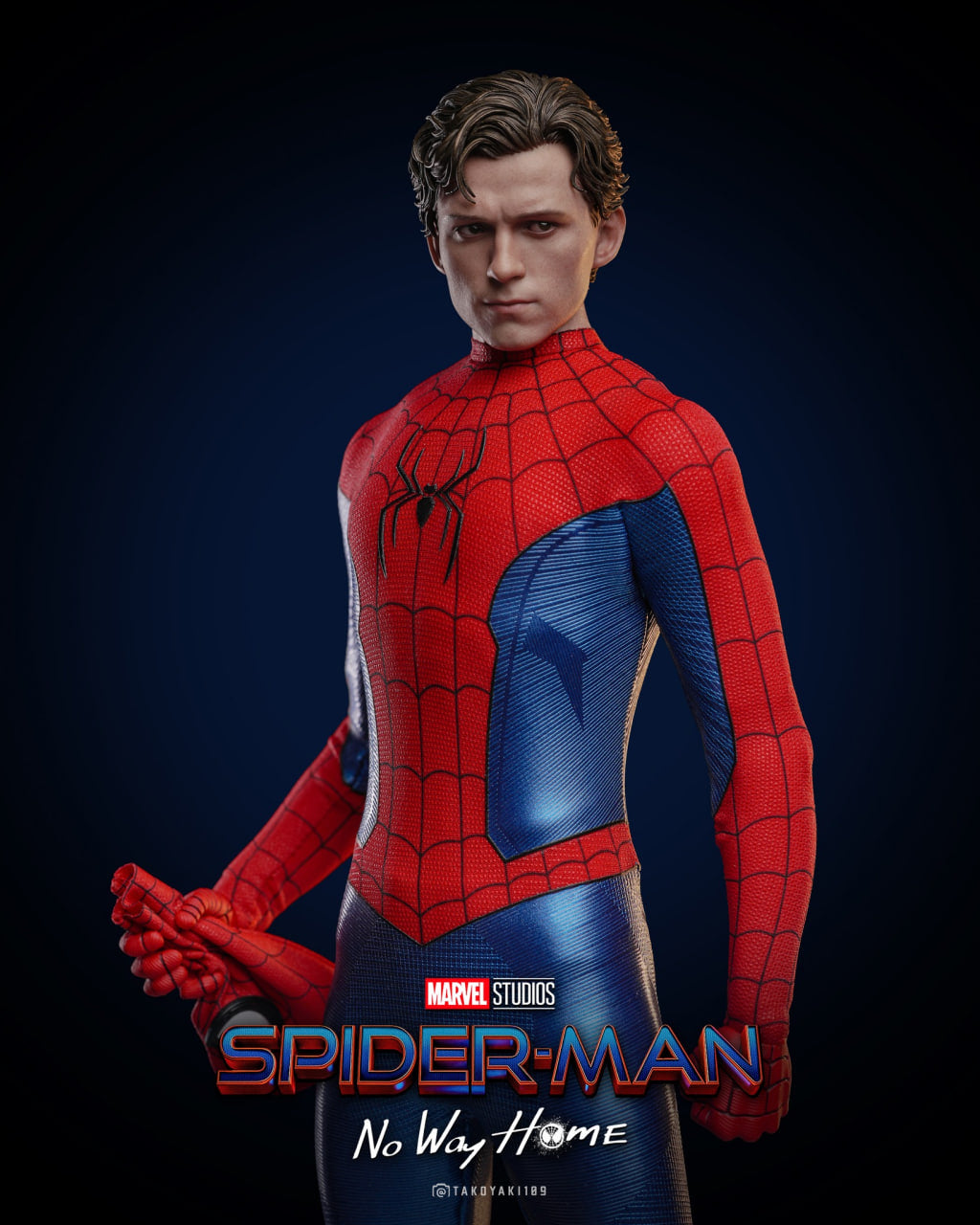 READY🔥Hot Toys MMS862 Spider-Man: No Way Home - 1/6th scale Spider-Man (Final Swing Suit) Collectible Figure (Movie Promo Edition) [Hot Toys Exclusive]