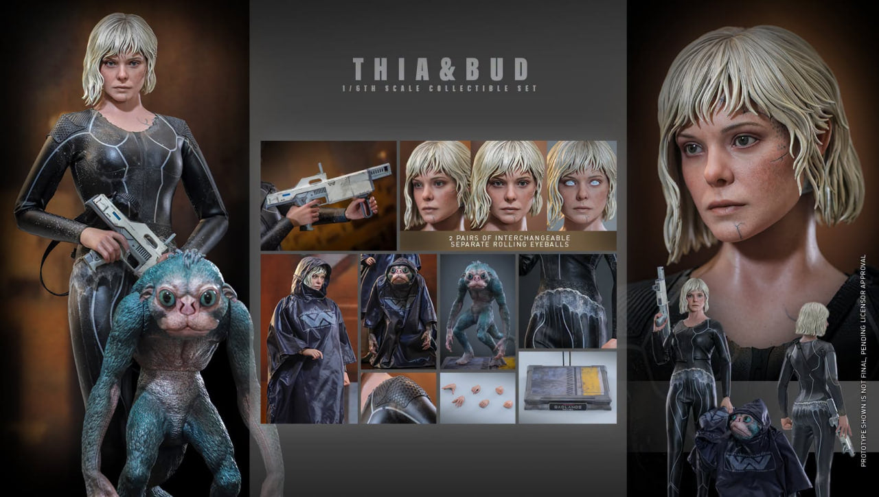 Preorder🔥Hot Toys MMS900 Predator: Badlands Thia & Bud 1/6th scale Collectible Set