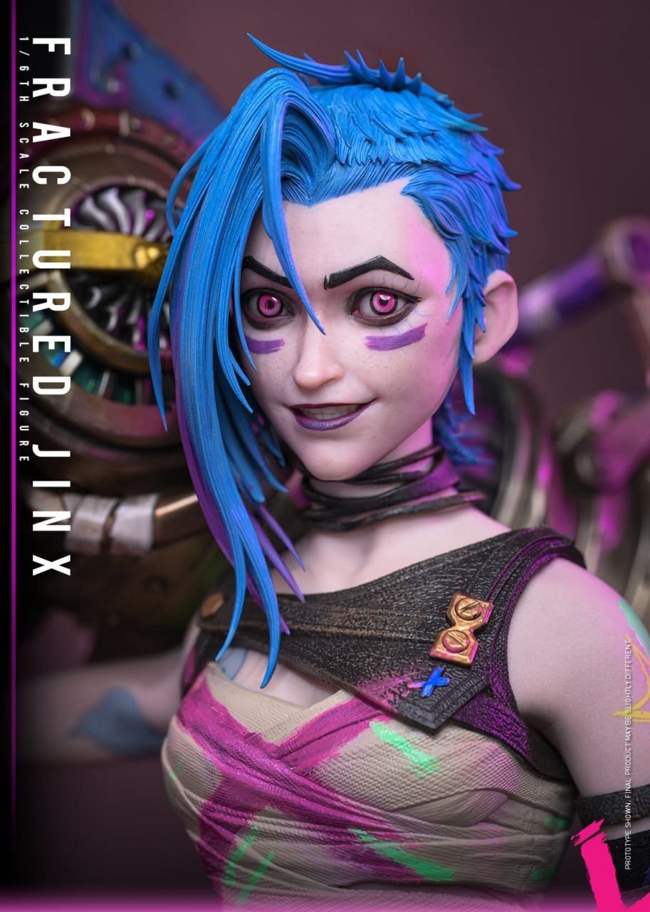 Preorder🔥Hot Toys TMS183 Arcane Fractured Jinx 1/6th scale Collectible Figure