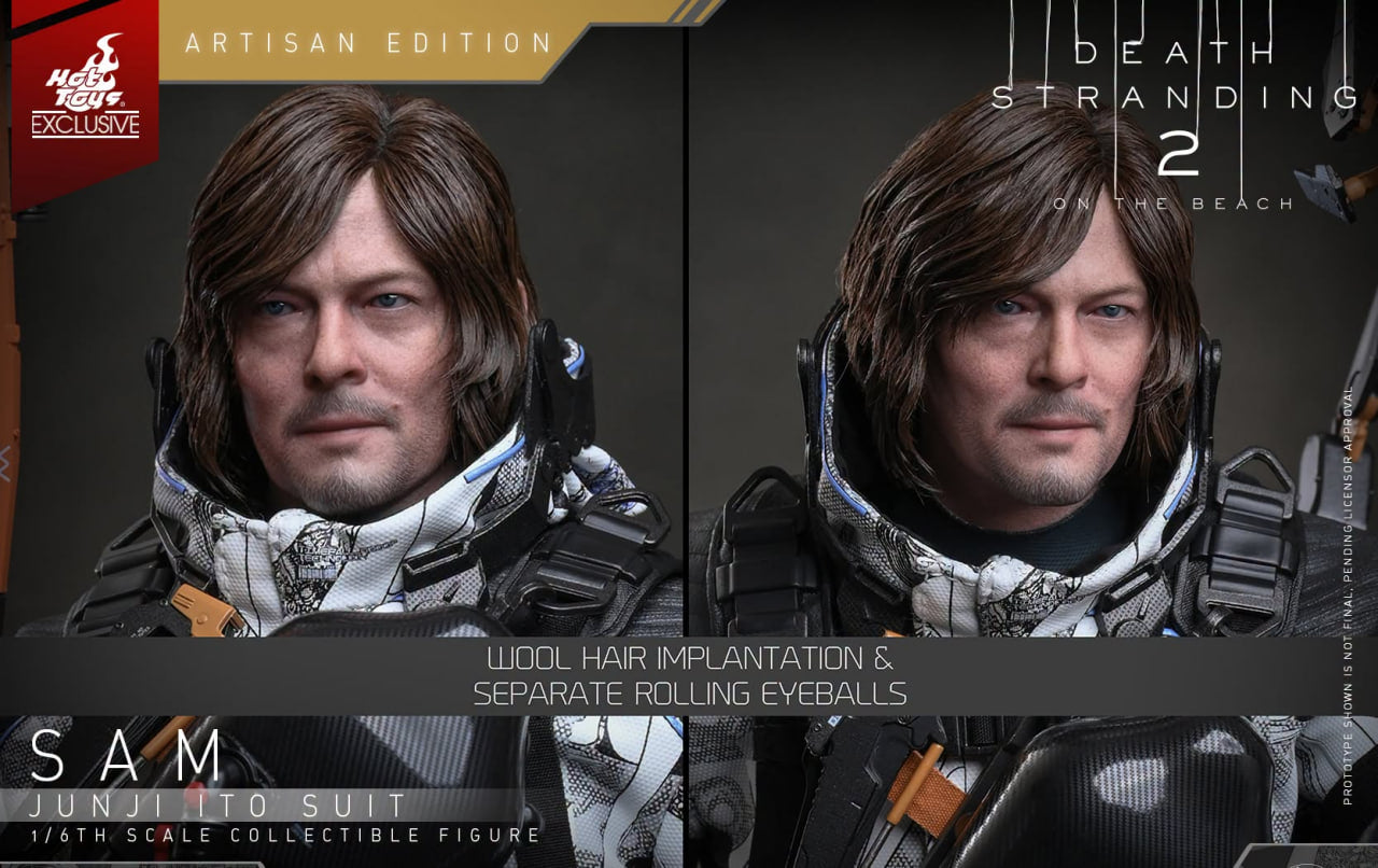 Preorder🔥Hot Toys VGM90AE Death Stranding 2: On the Beach Sam (Junji Ito Suit) (Artisan Edition) [Hot Toys Exclusive] 1/6th scale Collectible Figure