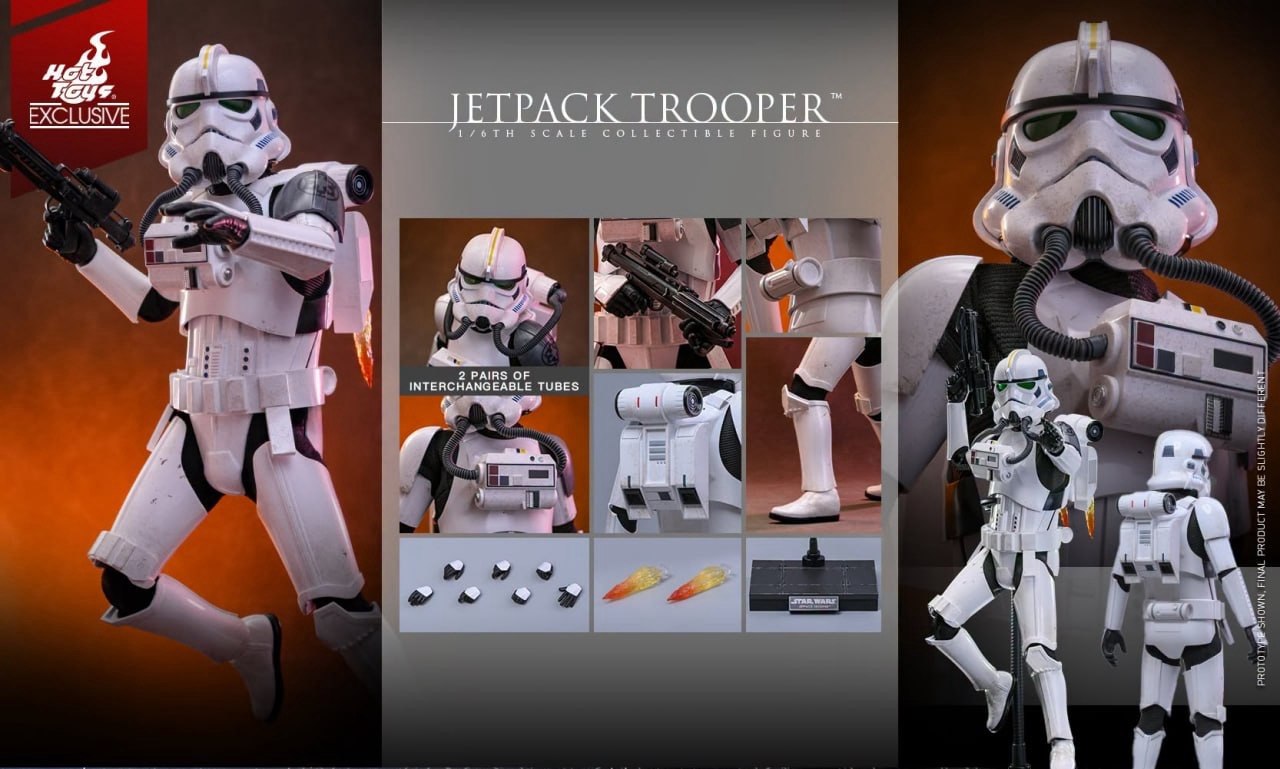 READY🔥Hot Toys VGM82 Star Wars Jedi: Survivor - 1/6th scale Jetpack Trooper Collectible Figure [Hot Toys Exclusive]