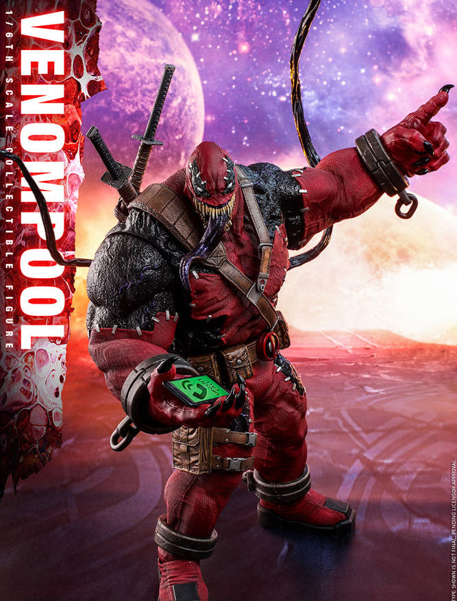 READY🔥Hot Toys VGM35b MARVEL CONTEST OF CHAMPIONS 1/6 VENOMPOOL Special