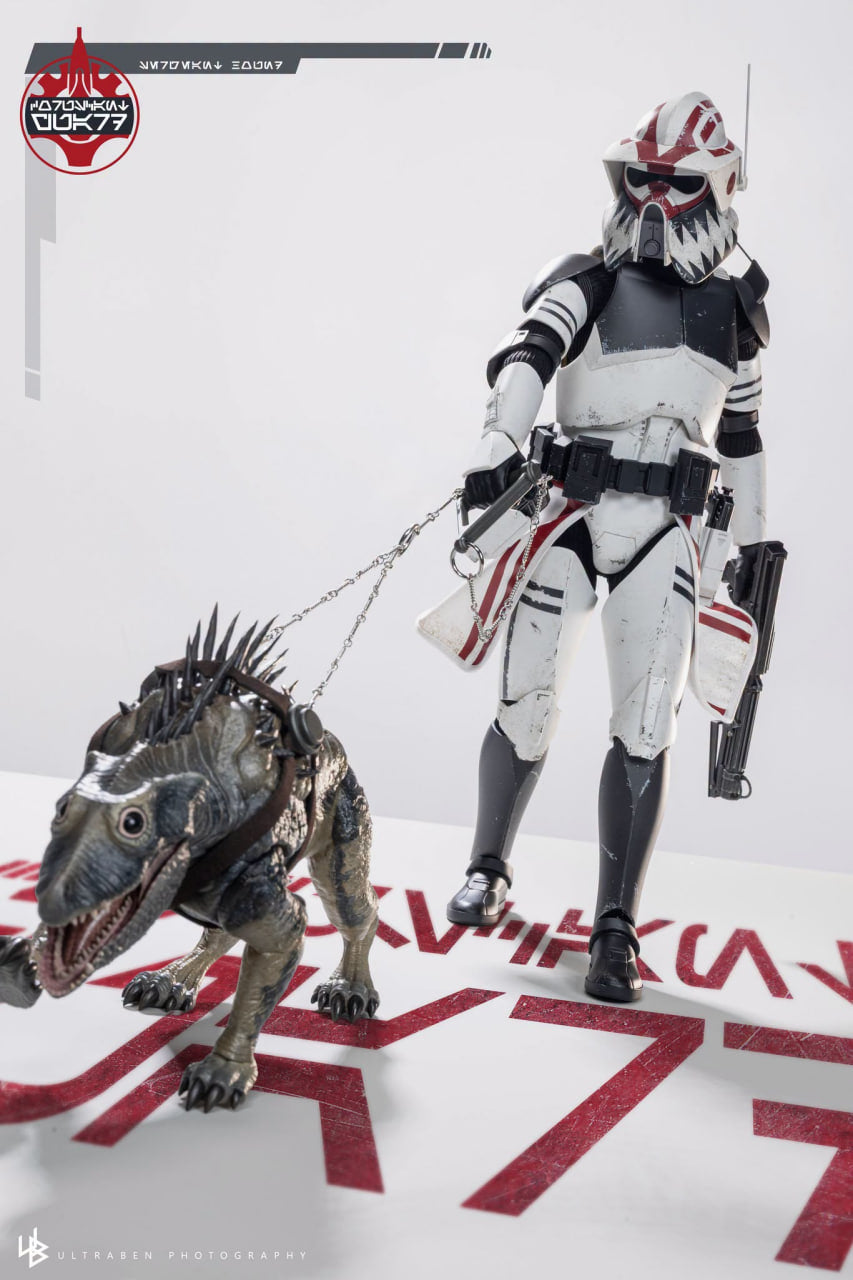 🔥Hot Toys TMS167 Star Wars: The Clone Wars - Sergeant Hound 1/6th Scale Collectible Figure