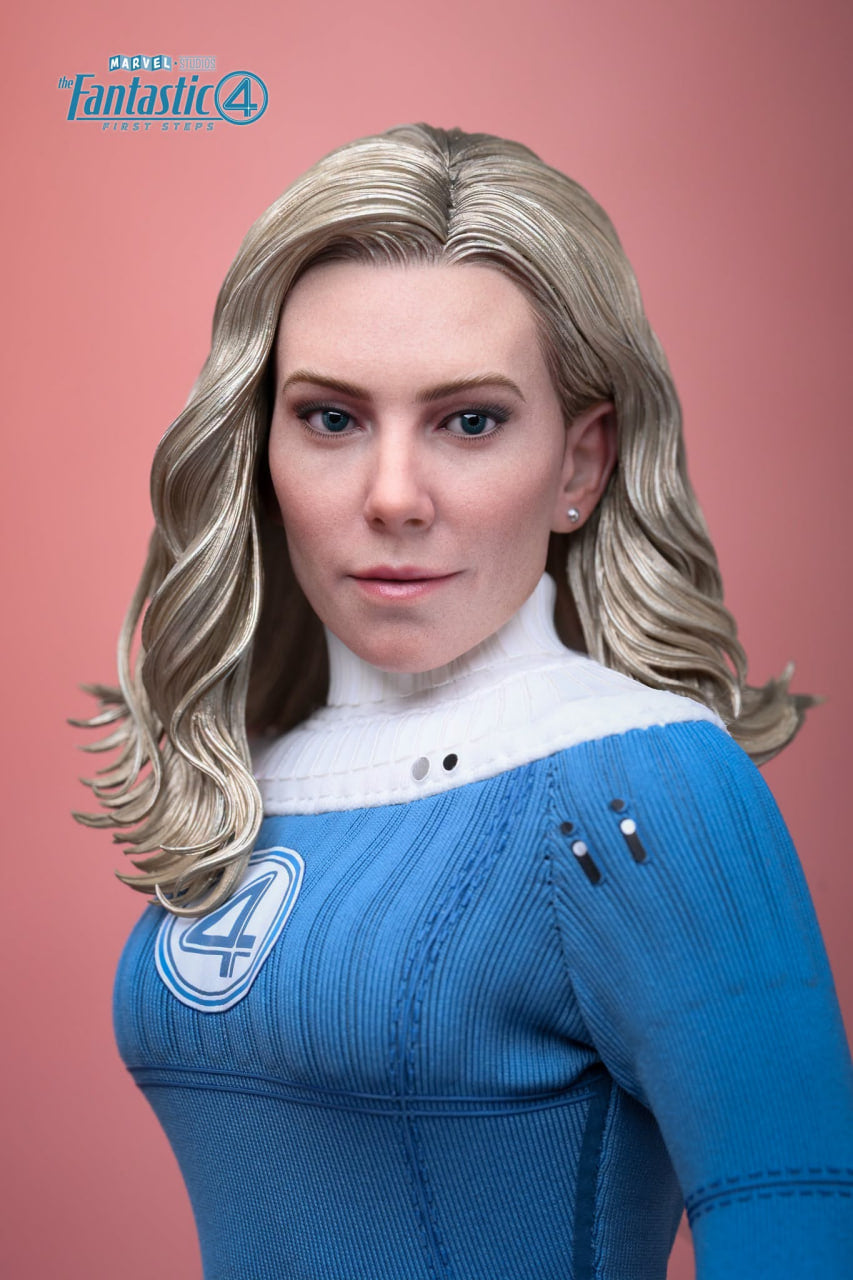 READY🔥Hot Toys MMS824B The Fantastic Four: First Steps 1/6 Invisible Woman and H.E.R.B.I.E. Collectible Set Special Edition