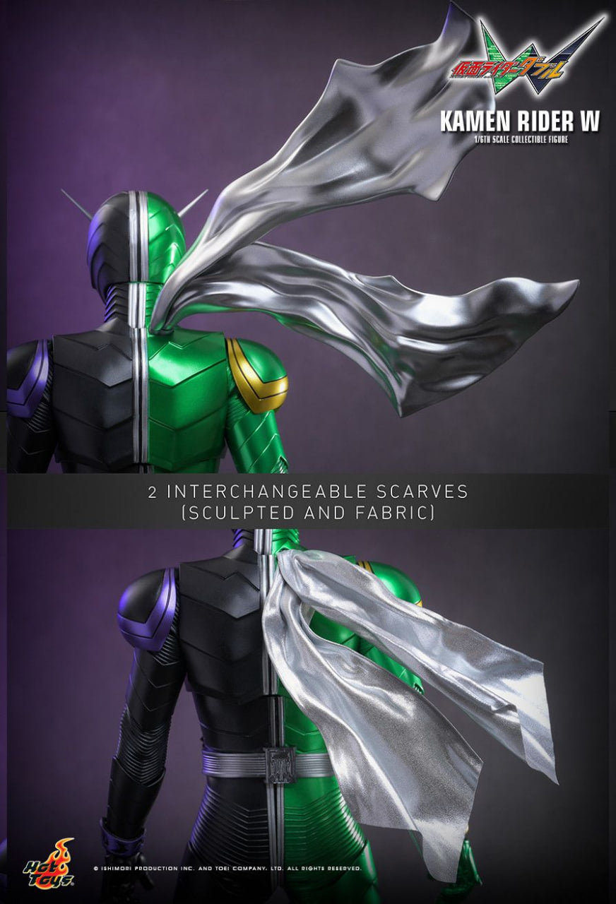 Preorder🔥Hot Toys TMS195B Kamen Rider W Kamen Rider W 1/6th scale Special Edition