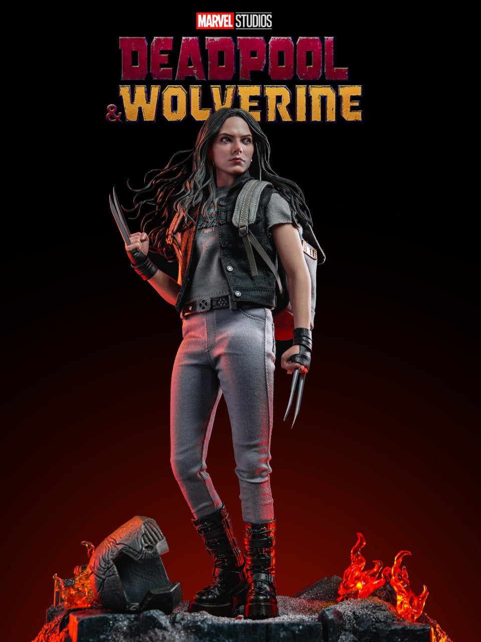 READY🔥Hot Toys MMS781 X-23 Marvel Deadpool and Wolverine X23 1/6 Scale Collectible Figure