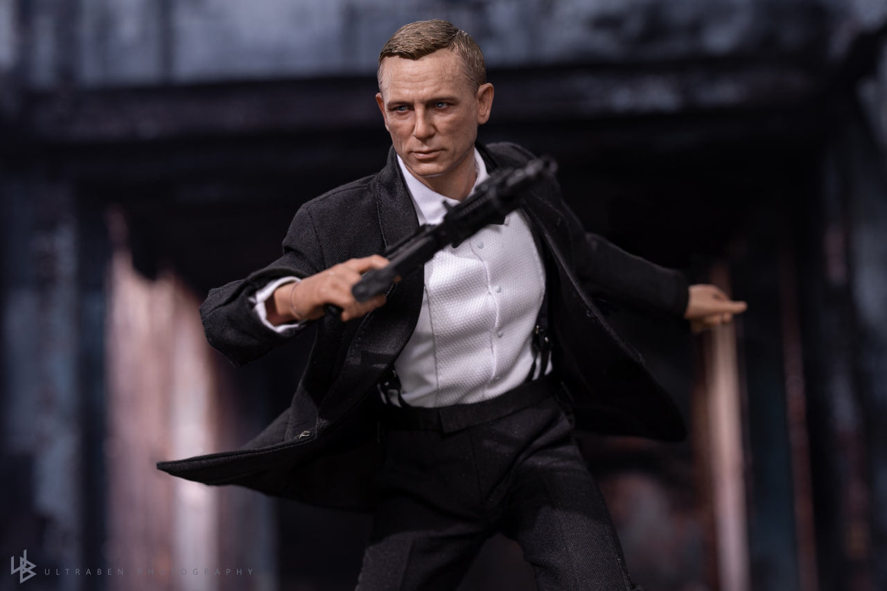 READY🔥Hot Toys MMS803 No Time To Die 1/6th Scale James Bond Collectible Figure