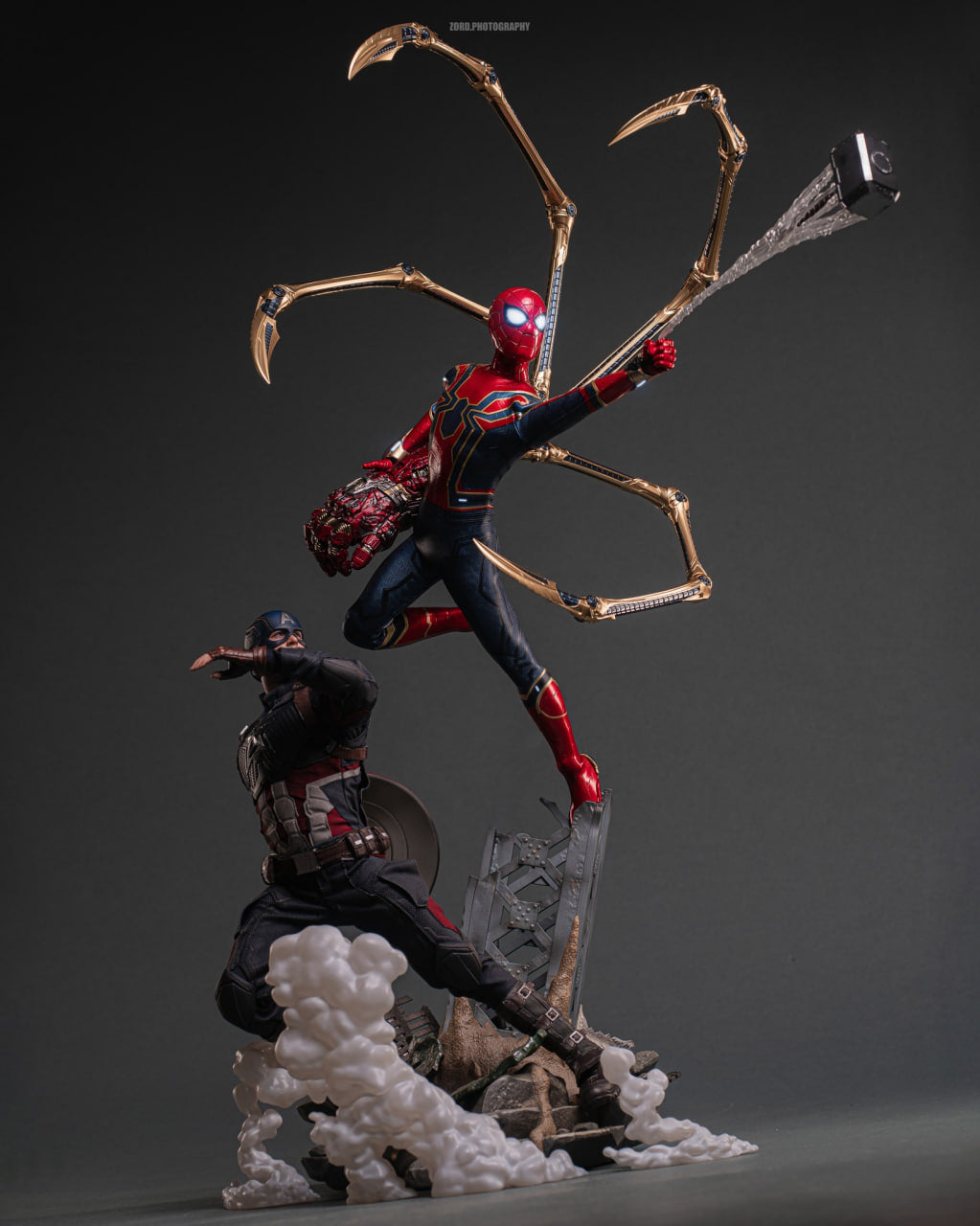 READY🔥Hot Toys MMS762AE Marvel Avengers: Endgame Iron Spider (Artisan Edition) 1/6th scale Collectible Figure