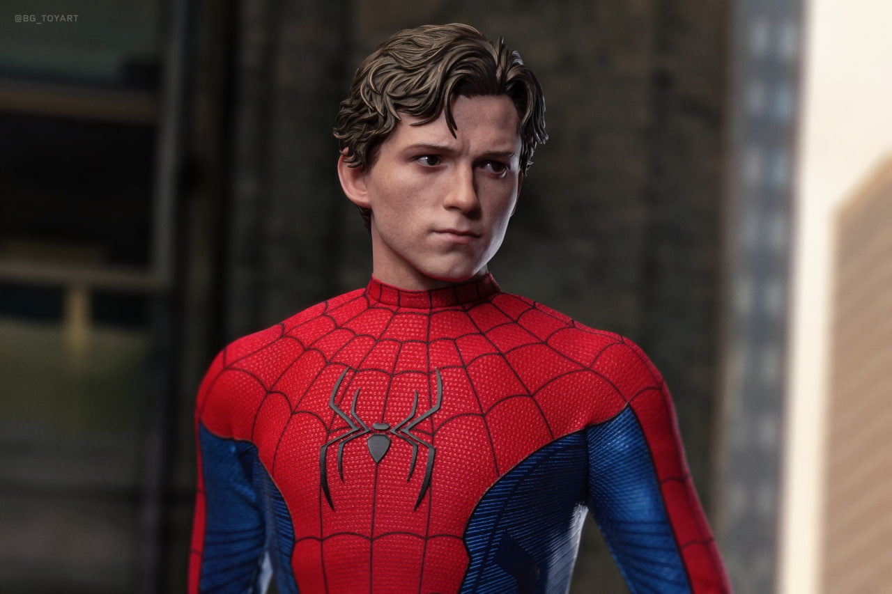 READY🔥Hot Toys MMS862 Spider-Man: No Way Home - 1/6th scale Spider-Man (Final Swing Suit) Collectible Figure (Movie Promo Edition) [Hot Toys Exclusive]