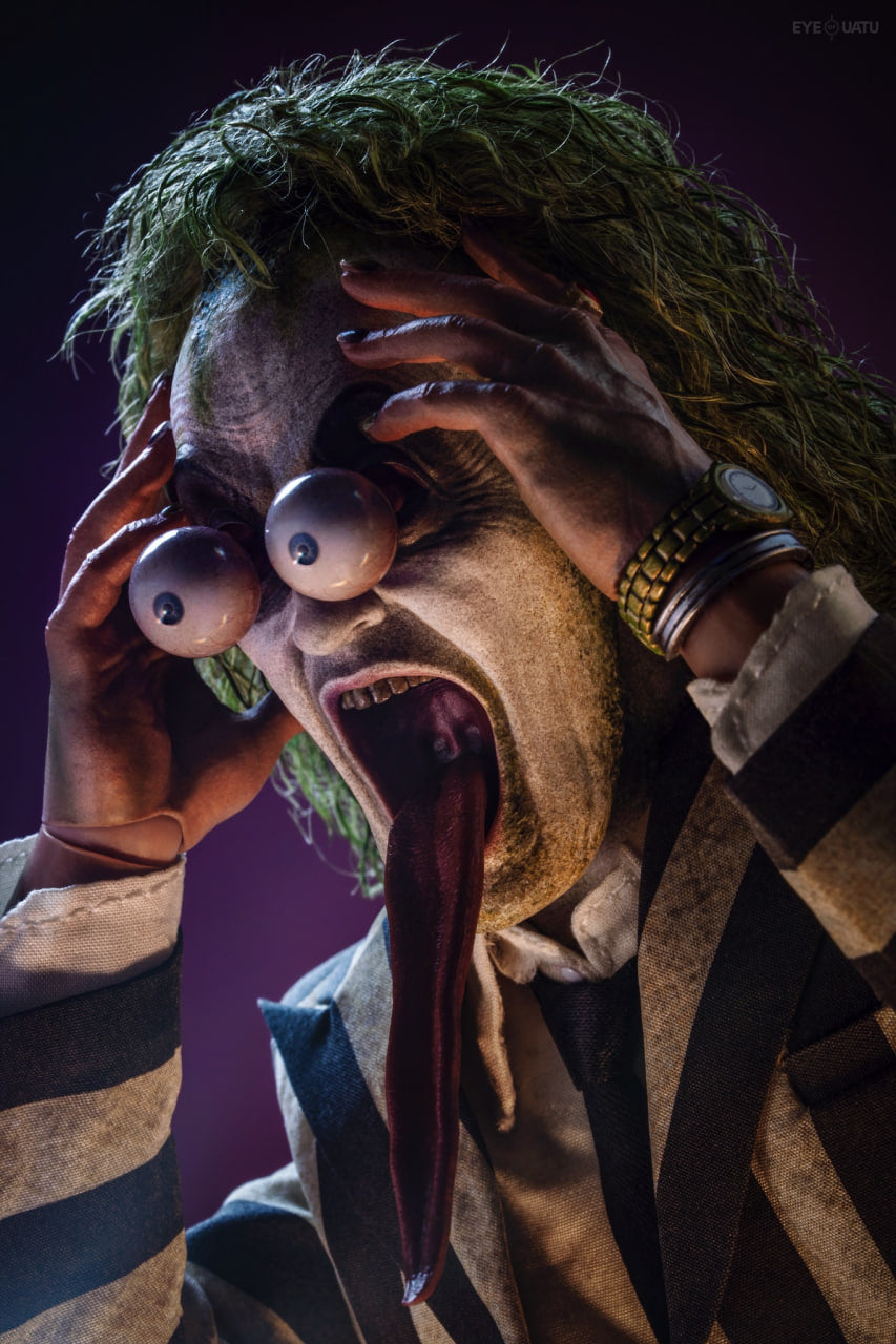 READY🔥Hot Toys MMS767 Beetlejuice 1/6th scale Beetlejuice Collectible Figure