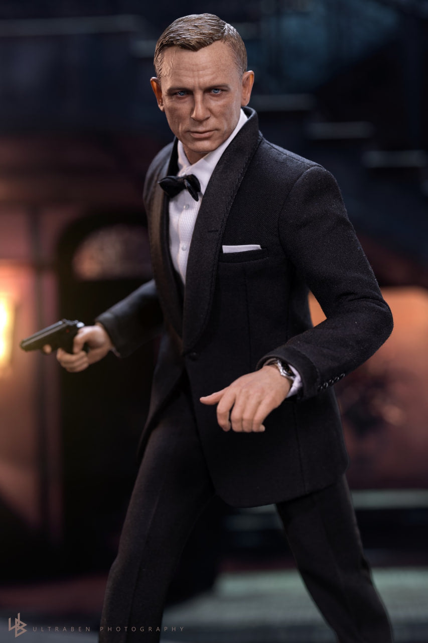 READY🔥Hot Toys MMS803 No Time To Die 1/6th Scale James Bond Collectible Figure