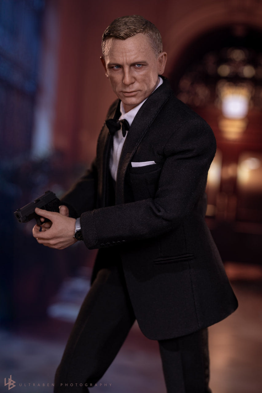 READY🔥Hot Toys MMS803 No Time To Die 1/6th Scale James Bond Collectible Figure