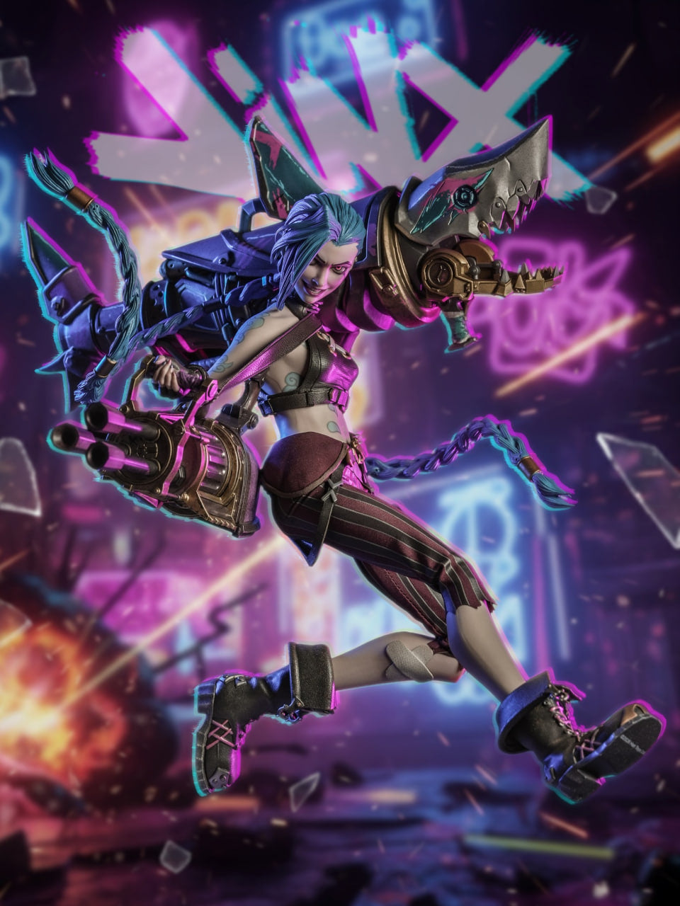 READY🔥Hot Toys TMS137 Arcane 1/6th scale Jinx Collectible Figure