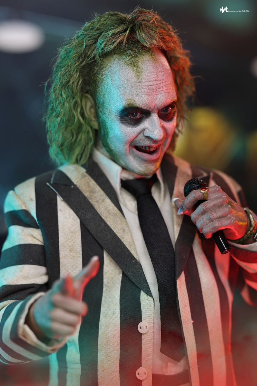 READY🔥Hot Toys MMS767 Beetlejuice 1/6th scale Beetlejuice Collectible Figure