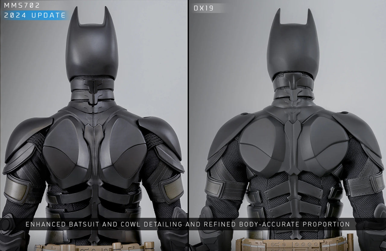 READY🔥Hot Toys MMS702 The Dark Knight Rises: Batman Armory with Bruce Wayne 1/6 Scale Collectible Set