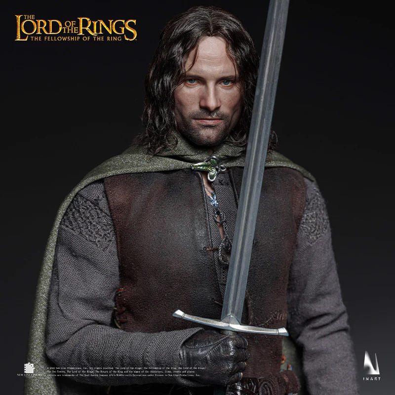 INART🔥The Lord of the Rings Aragorn Premium Rooted Hair AG-A005P1 1/6 Collectible Figure - Deluxe Version