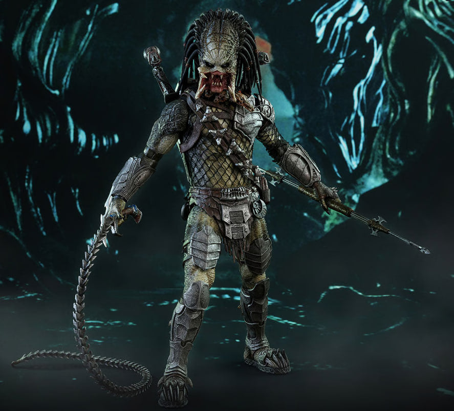 🔥Hot Toys MMS443 ALIENS VS. PREDATOR: REQUIEM 1/6 WOLF PREDATOR (HEAVY WEAPONRY)