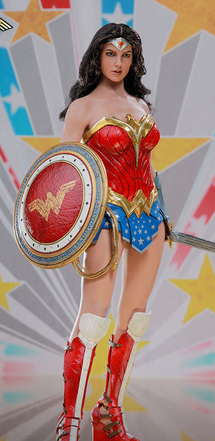 🔥Hot Toys MMS506 JUSTICE LEAGUE 1/6 WONDER WOMAN (COMIC CONCEPT VERSION)