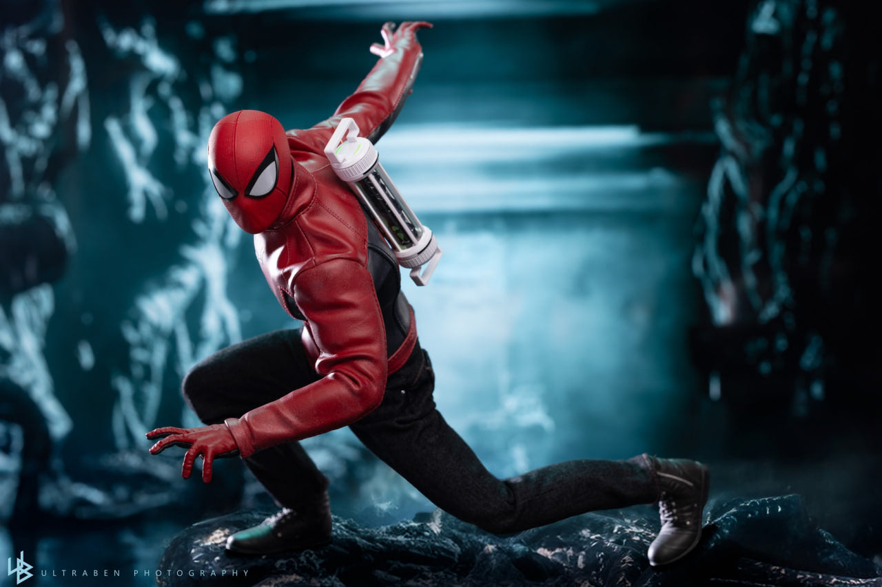 READY🔥Hot Toys VGM71 Marvel's Spider-Man 2 1/6th scale Peter Parker (Last Stand Suit) Collectible Figure [Hot Toys Exclusive]