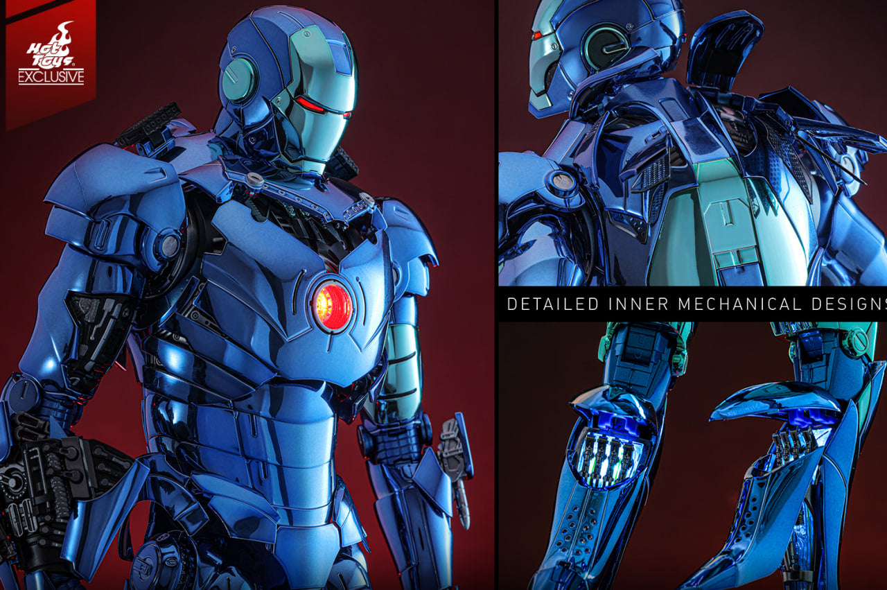 Preorder🔥Hot Toys MMS814D71 Iron Man 1/6th scale Iron Man Mark III (Stealth Mode Version) 2.0 Collectible Figure [Hot Toys Exclusive]