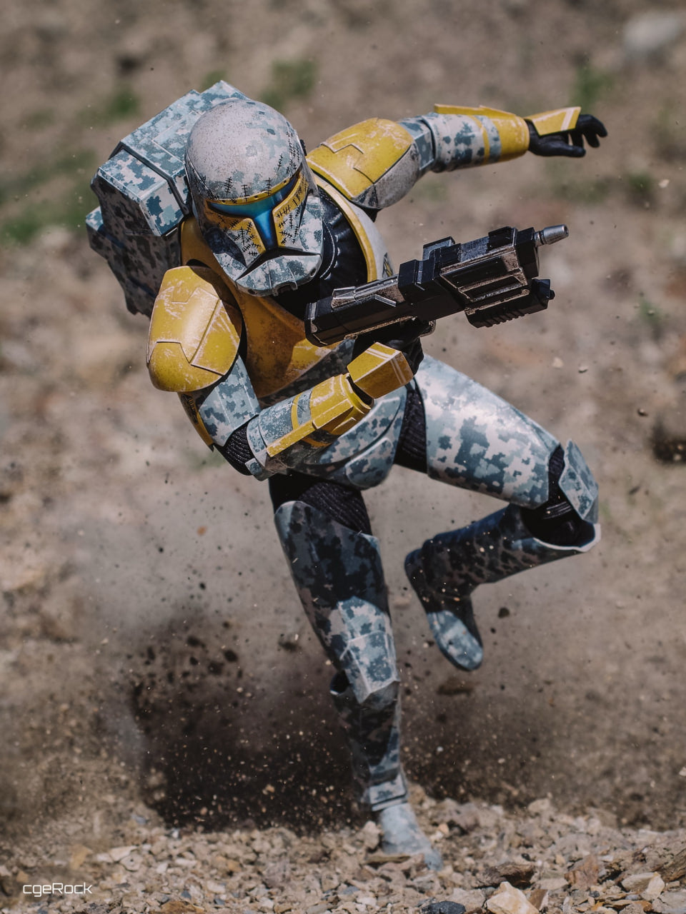 READY🔥Hot Toys TMS155 Star Wars The Clone Wars Clone Commando Gregor [Hot Toys Exclusive] 1/6th scale Collectible Figure