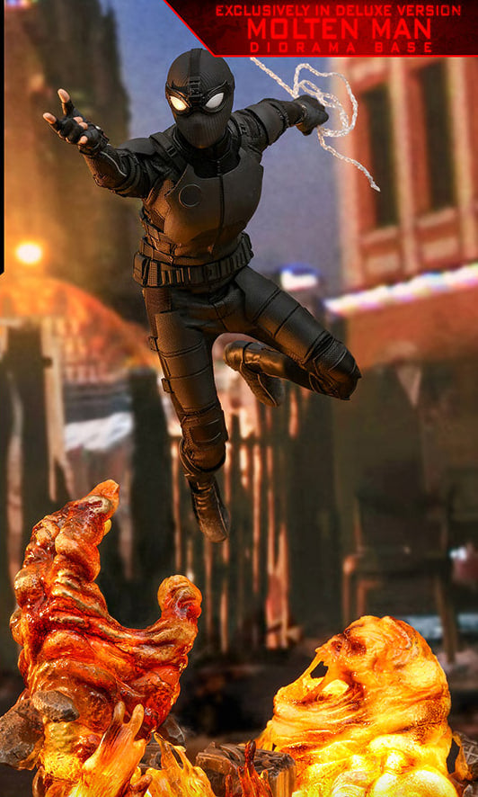 🔥Hot Toys MMS541 SPIDER-MAN FAR FROM HOME 1/6 SPIDER-MAN STEALTH SUIT DELUXE VER