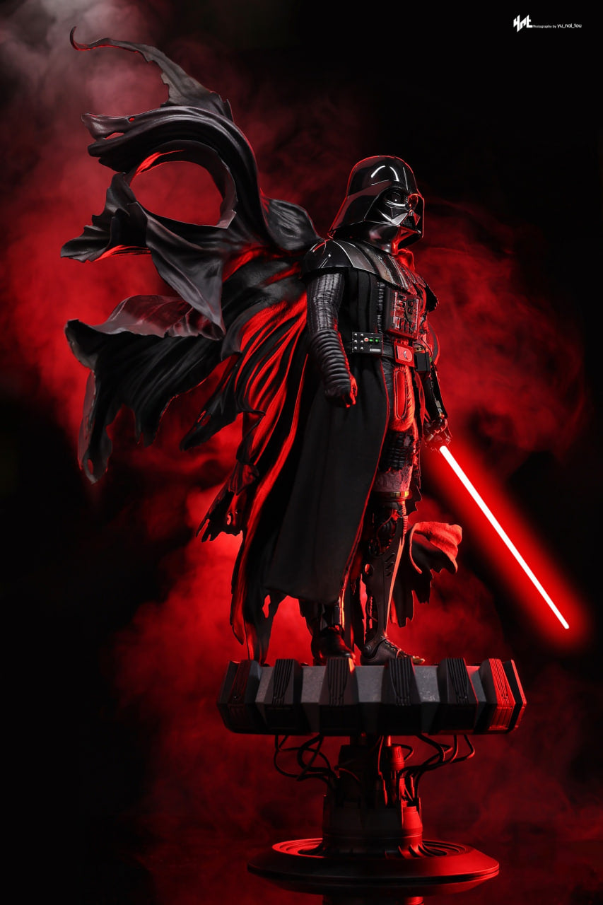READY🔥Hot Toys DX45 Star Wars Darth Vader (Battle Damaged) (Deluxe Version) 1/6th scale Collectible Figure