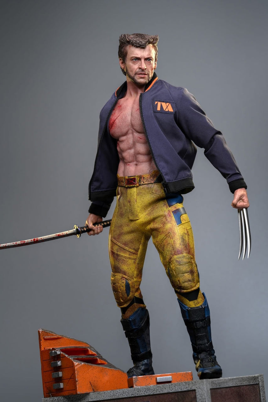 READY🔥Hot Toys MMS756 Marvel Deadpool and Wolverine Wolverine (Jacket Version) 1/6 Scale Collectible Figure