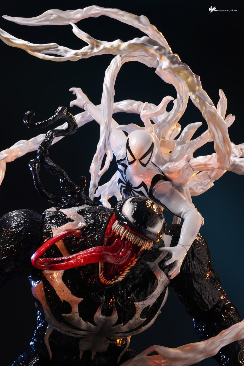 READY🔥Hot Toys VGM69 Marvel Spider-Man 2 Spiderman 1/6th scale Peter Parker (Anti-Venom Suit) Collectible Figure