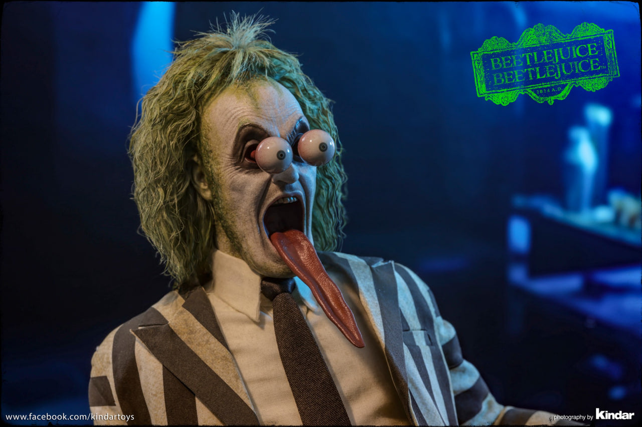 READY🔥Hot Toys MMS767 Beetlejuice 1/6th scale Beetlejuice Collectible Figure