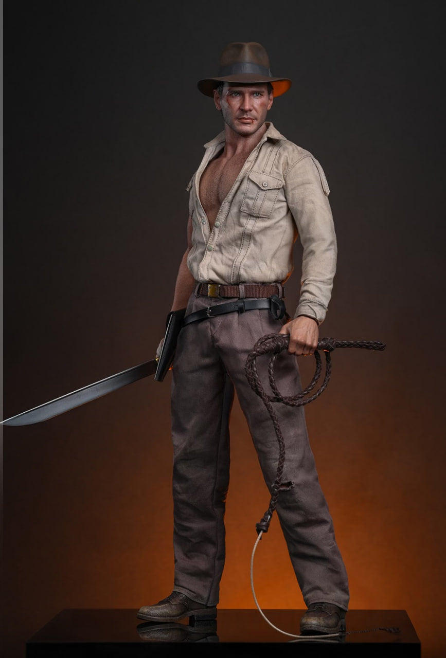 Preorder🔥Hot Toys MMS860 Indiana Jones And The Temple of Doom - 1/6th scale Indiana Jones Collectible Figure