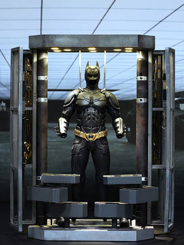 READY🔥Hot Toys MMS236 1/6 BATMAN ARMORY WITH BRUCE WAYNE AND