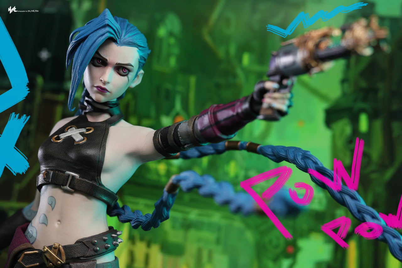 READY🔥Hot Toys TMS137 Arcane 1/6th scale Jinx Collectible Figure