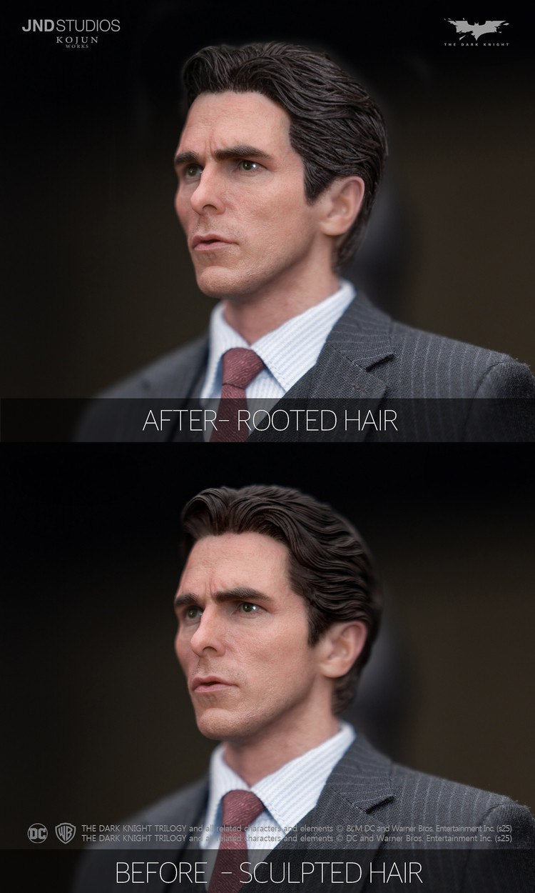READY🔥JND Studios - 1:6 Bruce Wayne of The Dark Knight Trilogy 1:6 C-Type (Rooted Hair Updated)