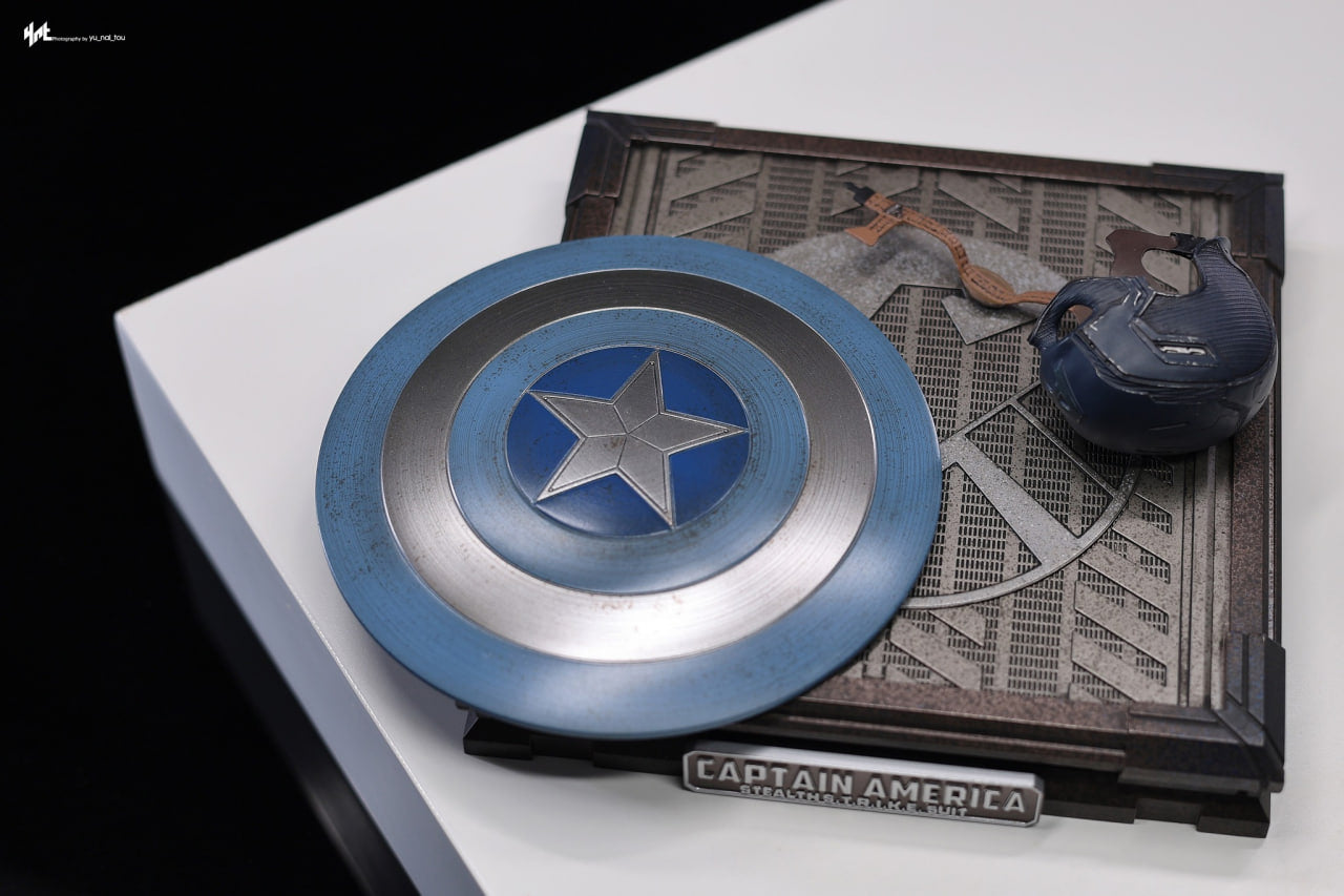 READY🔥Hot Toys MMS783 Captain America: The Winter Soldier 1/6th scale Captain America (Stealth S.T.R.I.K.E. Suit) 2.0 Collectible Figure