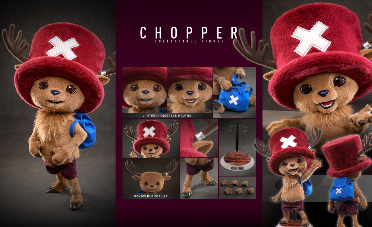 Preorder🔥Hot Toys TMS174 One Piece Chopper Collectible Figure