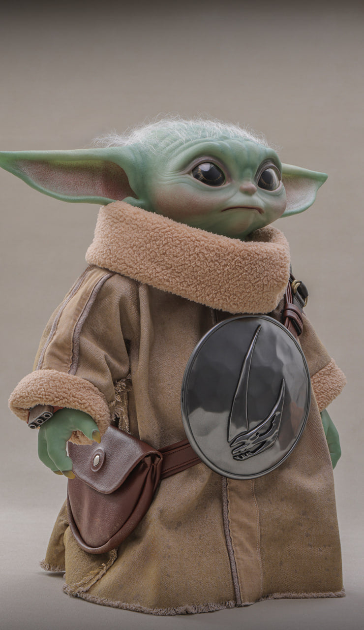 Preorder🔥Hot Toys LMS016 Star Wars: The Mandalorian & Grogu - Grogu Life-Size Collectible Figure