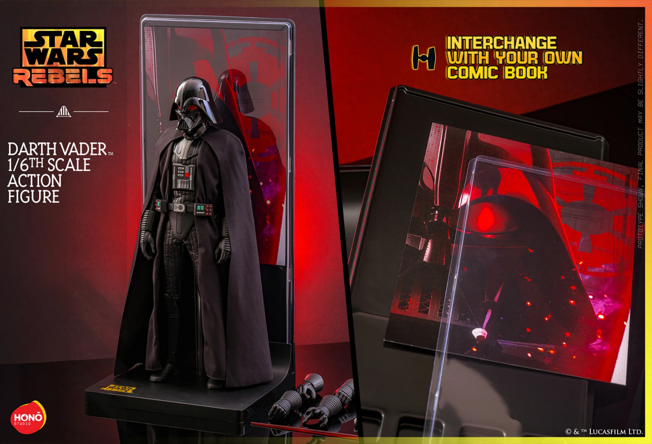 READY🔥Hot Toys HS10 HONO STUDIO Star Wars: Rebels Darth Vader 1/6 Scale Action Figure