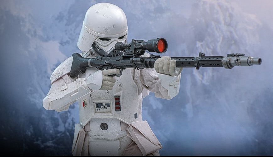 READY🔥Hot Toys MMS838 Star Wars: The Mandalorian & Grogu™ Imperial Remnant Snowtrooper 1/6th scale Collectible Figure