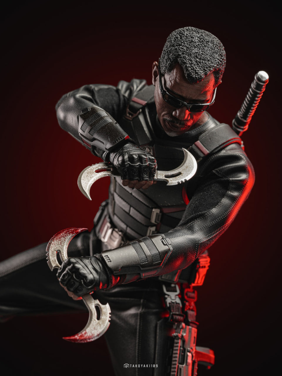 READY🔥Hot Toys MMS791B Deadpool & Wolverine 1/6th Scale Blade Collectible Figure (First Edition)
