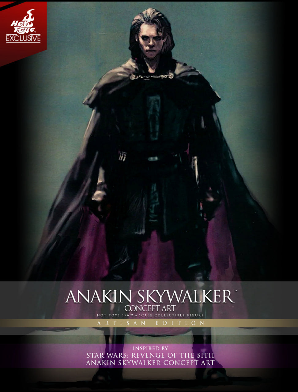 Preorder🔥Hot Toys MMS882AE Star Wars: Revenge Of The Sith 1/6th scale Anakin Skywalker (Concept Art) (Artisan Edition) [Hot Toys Exclusive] 】