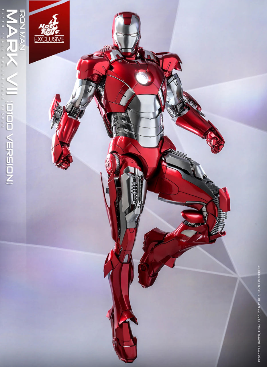 READY🔥Hot Toys MMS696D54 DISNEY 100 1/6 IRON MAN MARK VII D100