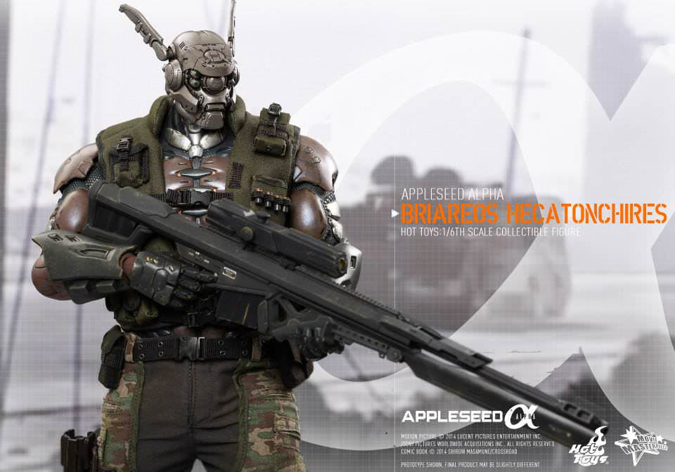 READY🔥Hot Toys MMS269 Appleseed Alpha 1/6 Briareos Hecatonchires